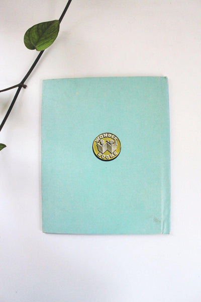 ABC And Counting Rhymes Vintage 1960s Wonder Books Hardcover Childrens Book 60s