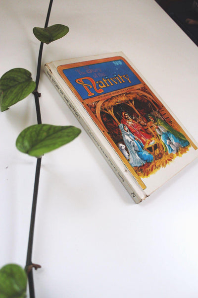 The Story Of The Nativity Pop-Up Book First Edition Vintage Rare Childrens Random House