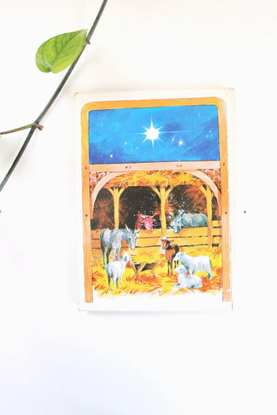 The Story Of The Nativity Pop-Up Book First Edition Vintage Rare Childrens Random House
