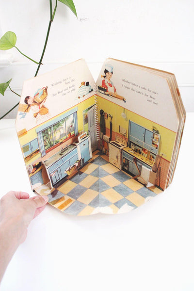 Vintage Dolls House Pop-Up Book Bancroft Publishers Childrens Holland 521A