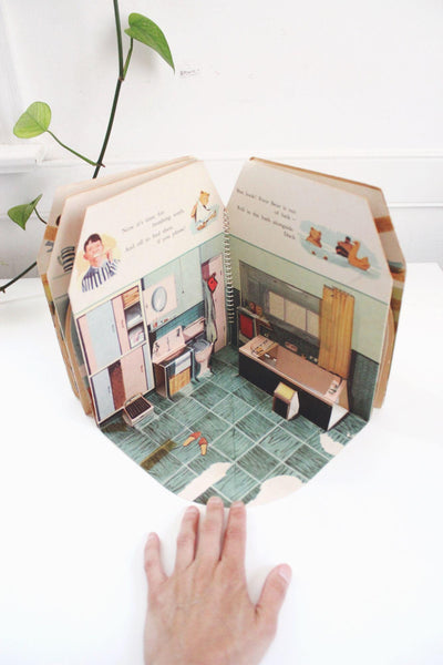 Vintage Dolls House Pop-Up Book Bancroft Publishers Childrens Holland 521A