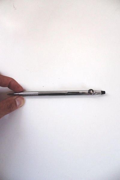 Vintage Cross Classic Century Lustrous Chrome Mechanical Pencil Mid Century Retro