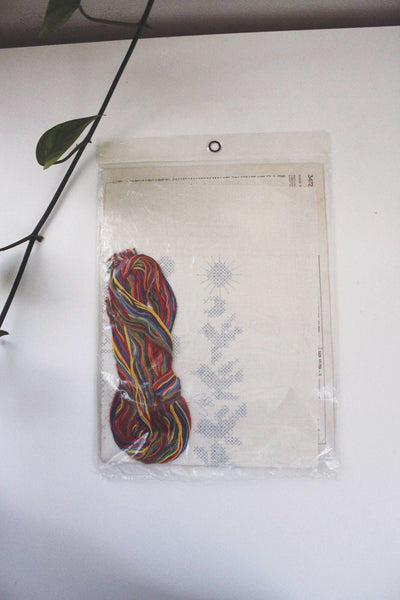 Vintage Bucilla Needlecraft Sampler Cross Stitch Kit Craft Learning Numbers New Sealed