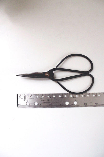 Vintage Traditional Forged Iron Bonsai Scissors Butterfly Shears Pruning Chinese
