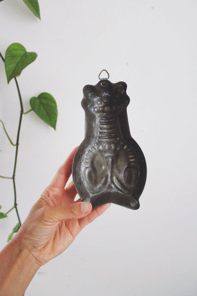 Vintage Copper Lobster Gelatin Jello Mold Wall Hanging Nautical Farmhouse Kitchen Decor