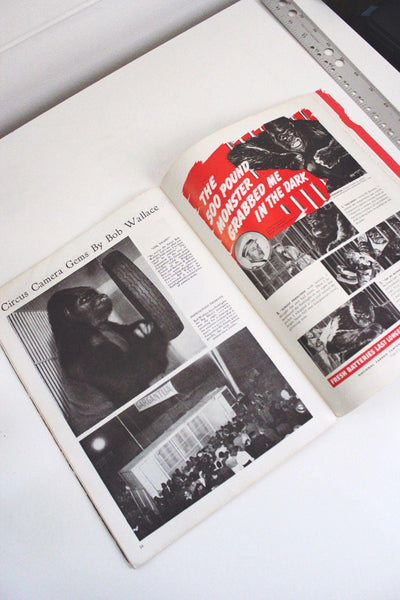 Ringling Bros Barnum & Bailey Circus Magazine 1940 Vintage Ephemera Program Ads