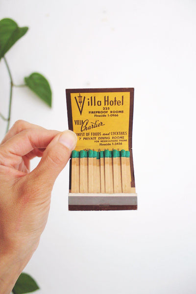 Vintage Matchbook The Lanai Tiki Bar Restaurant San Mateo California Mid-Century Ephemera Collectible