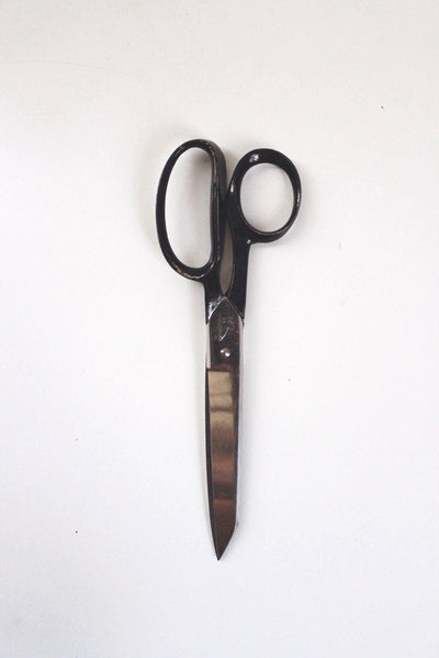 Vintage Wiss Inlaid Steel Scissors - Newark NJ USA - Industrial Sewing Shears