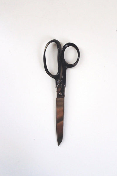 Vintage Case XX USA Tailor Dressmaker Scissors 8" Black Steel Shears Bradford PA Sewing Tool