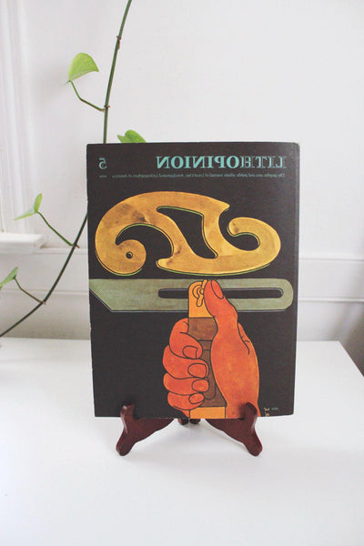 Lithopinion 1967 Issue 5 Graphic Arts Public Affairs Journal 1960s Vintage Retro Design