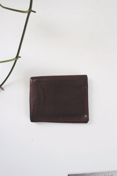 Polo Ralph Lauren Brown Leather Bi-Fold Wallet Vintage Butter Soft Worn