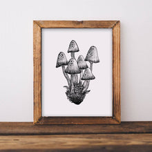 Load image into Gallery viewer, Mushroom Wall Art Print