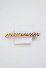 Load image into Gallery viewer, Lily Checkered Pattern Barrette