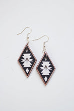 Load image into Gallery viewer, Southwest Boho Wood Earrings