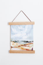 Load image into Gallery viewer, 9&quot; Magnetic Wood Poster Hanger Frame for 8x10&quot; Prints