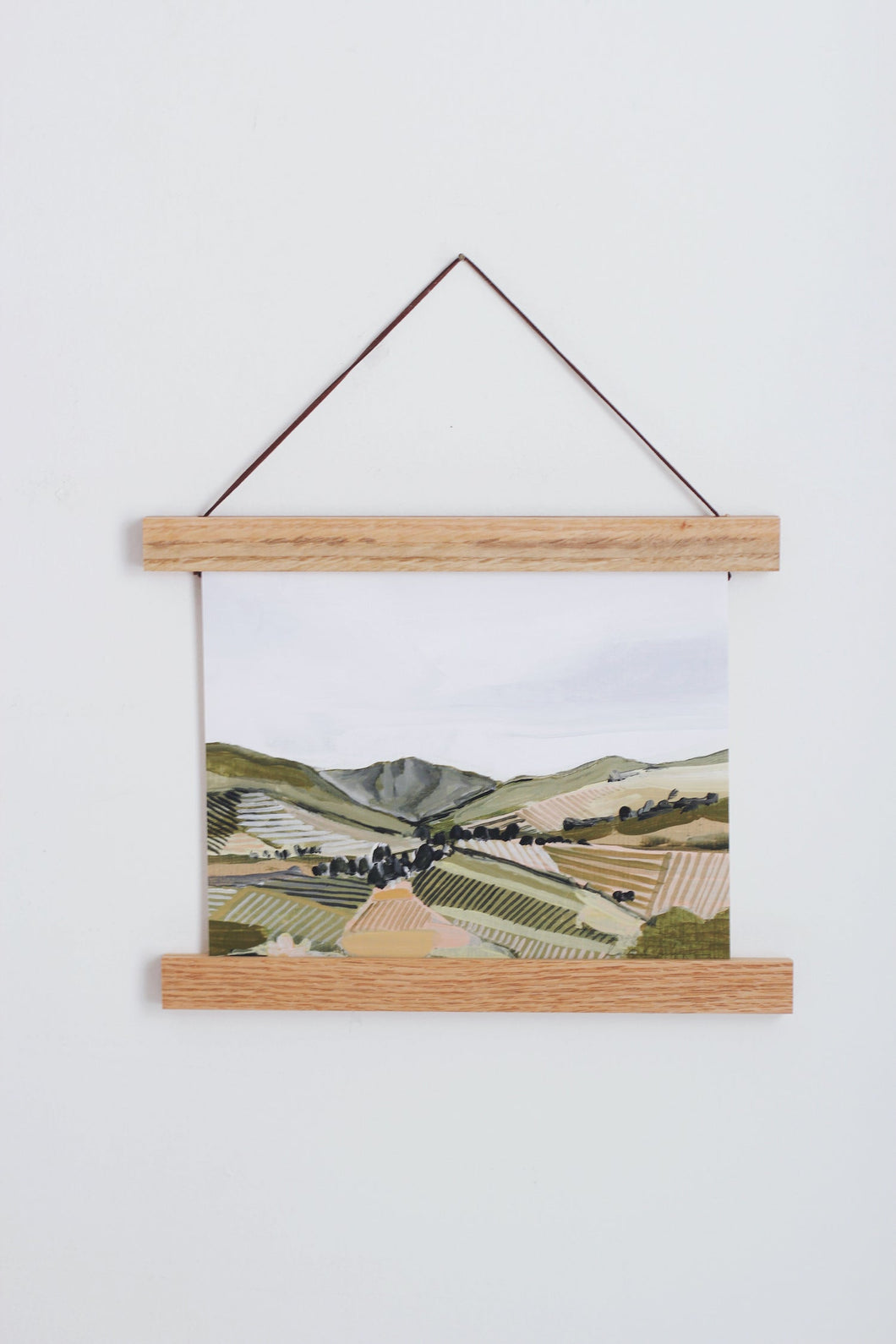 Fields Horizontal Canvas Wall Art Print