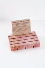 Load image into Gallery viewer, Red Cedar Soap Tray - Zero Waste Handmade Soap Dish