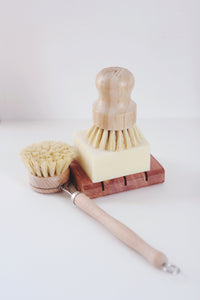 Wooden Dish Brush with Replaceable Head