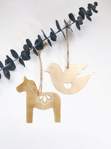 Dala Horse Ornament