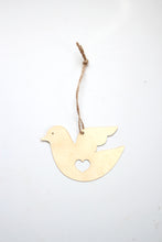 Load image into Gallery viewer, Dove Heart Ornament