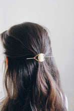 Load image into Gallery viewer, Eye Hair Pin | Brass Hair Clip | Brass Hair Slide | Hair Barrette | Hair Accessories | Silver Hair Clip | Silver Hair Slide | Evil Eye