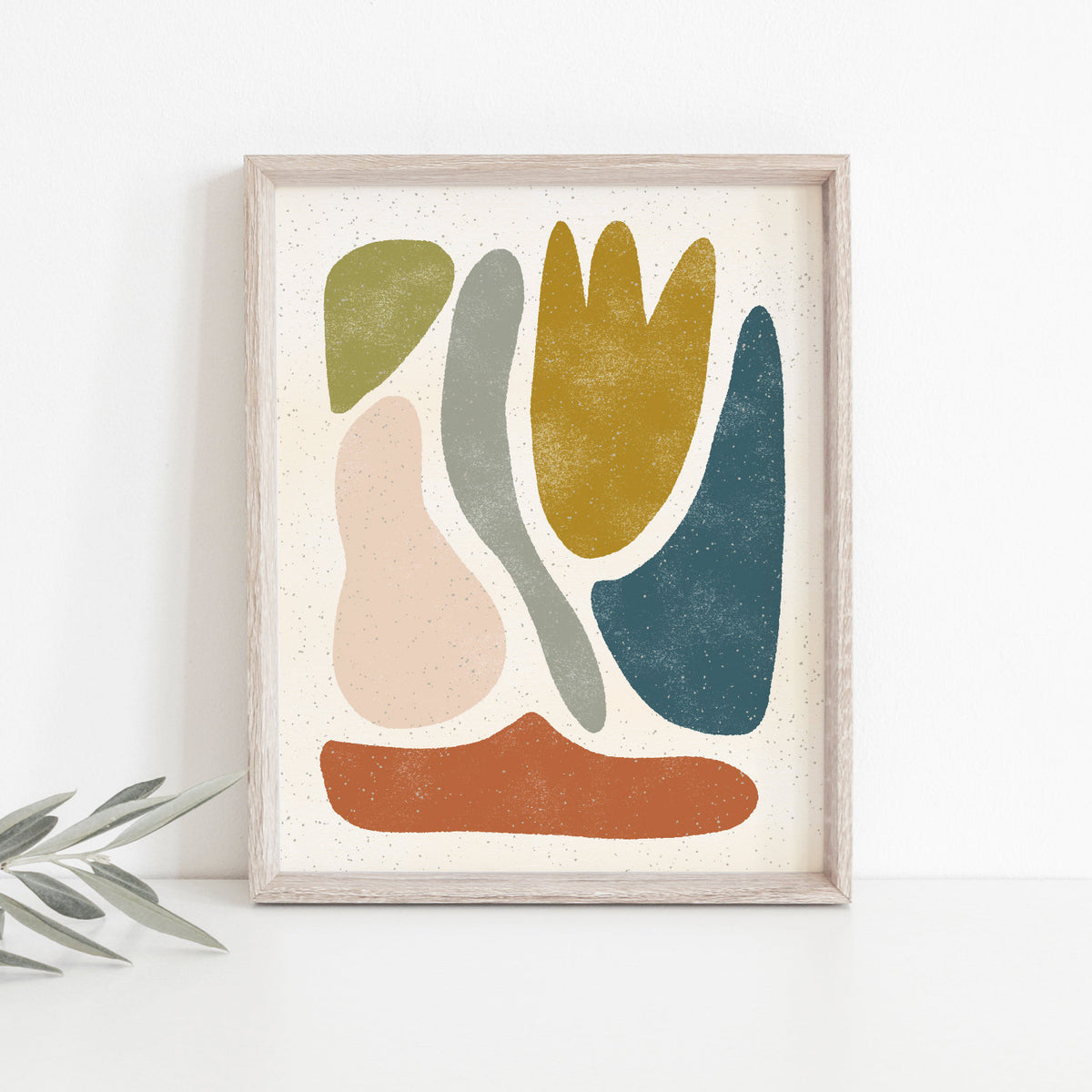 Blob Abstract Art Print – Pauline Stanley Studio + Rare Bird Co.