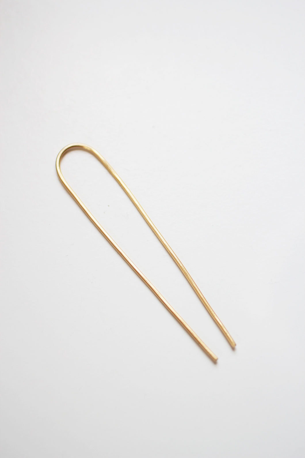 Arch Brass Hair Pin | Brass Hair Clip | Brass Hair Stick | Brass Hair Fork | Brass Hair Accessories | Minimalist Hair