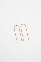 Load image into Gallery viewer, Arc Minimalist Wire Earrings