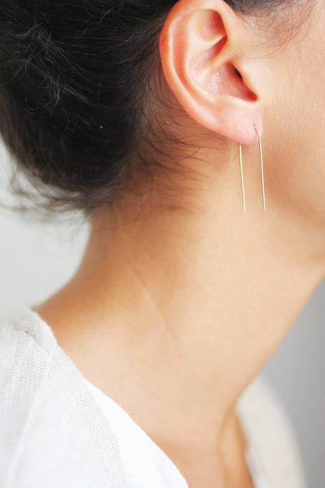 Arc Minimalist Wire Earrings