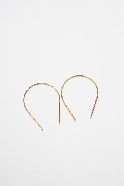 Horseshoe Minimalist Wire Earrings