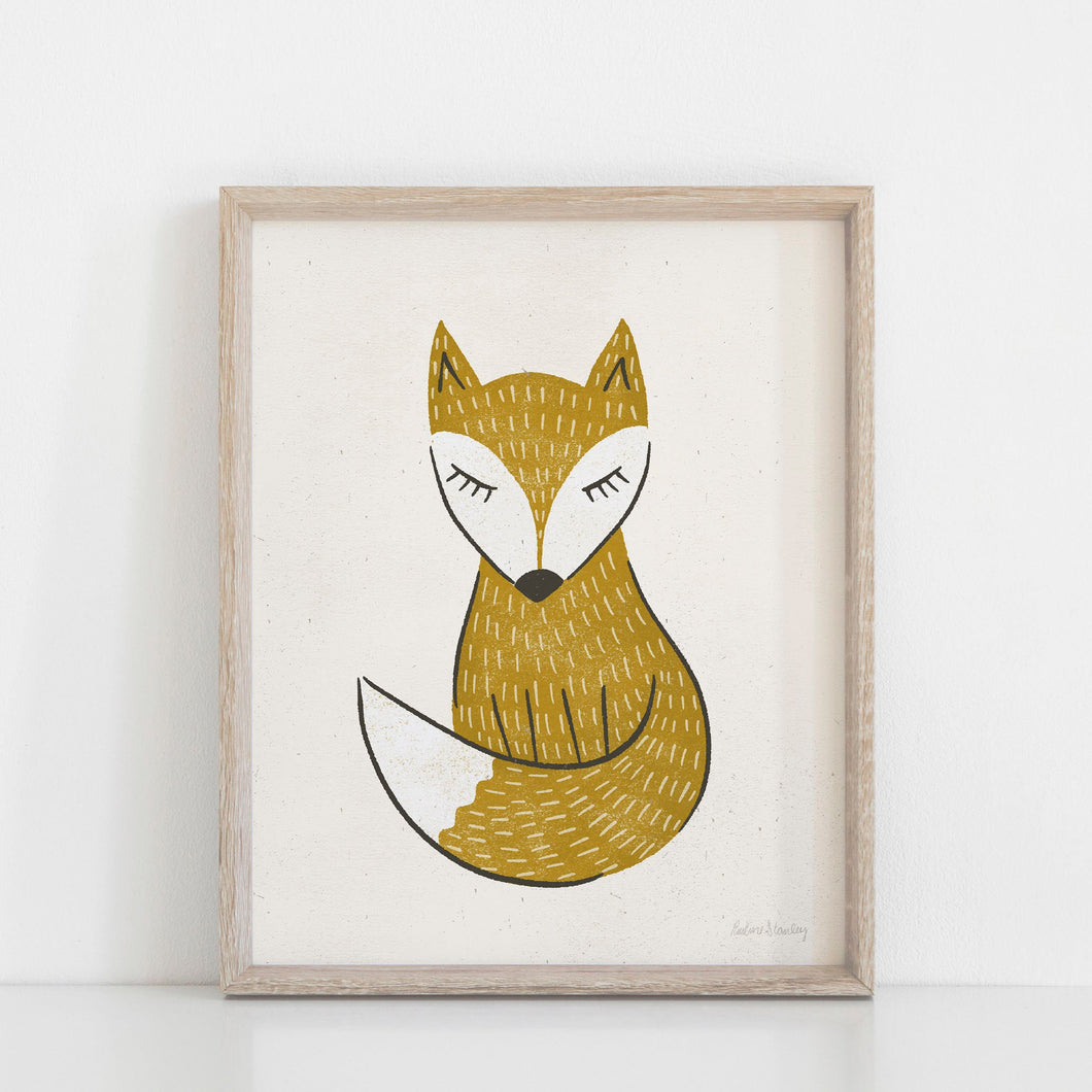 Fox Wall Art Print