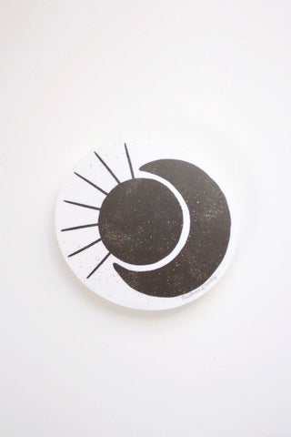 Sun Moon Vinyl Sticker | Nature Sticker | Moon Sticker | Sun Sticker | Vinyl Sticker | Water Bottle Sticker | Laptop Sticker Decal