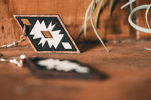 Southwest Boho Wood Earrings